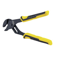 Stanley 8 in. Drop Forged Steel Curved Jaw Groove Joint Pliers