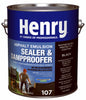 Henry Smooth Black Water Based Asphalt Emulsion 0.9 gal. (Pack of 4)