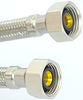 Lasco 1/2 in. FIP X 1/2 in. D FIP 9 in. Braided Stainless Steel Faucet Supply Line