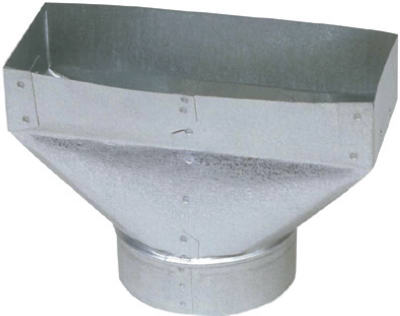 Imperial Manufacturing Group Gv0702-C 6 Galvanized Universal Boot  (Pack Of 6)