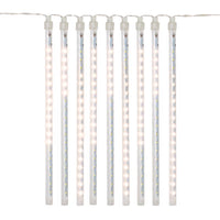 Celebrations LED Warm White Meteor Light 14 in. Hanging Decor (Pack of 24)