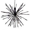 Celebrations Orange/Purple 16 in. LED Starlight Burst Halloween Decor (Pack of 6)