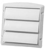 Dundas Jafine ProVent 4 in. W X 4 in. L White Plastic Dryer Vent Hood