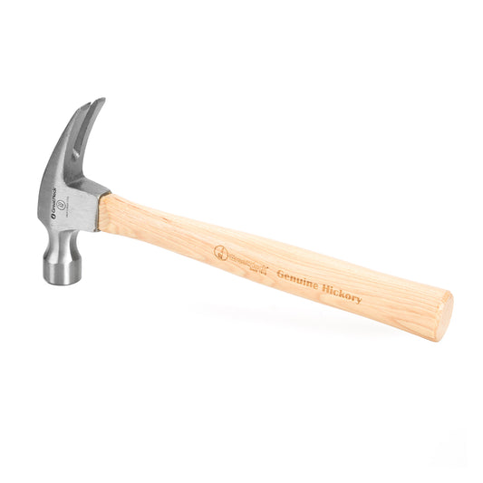 Great Neck 20 oz Checkered Face Framing Hammer 10 in. Hickory Handle
