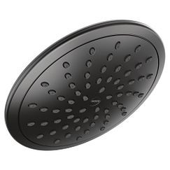Matte black one-function 8" diameter spray head standard