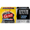 Glad ForceFlex Plus 30 gal. Trash Bags Drawstring (Pack of 6)