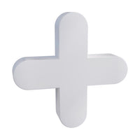 QEP .81 in. H X 0.82 in. W X .001 in. L Plastic Tile Spacer 300 pc