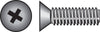 Hillman No. 6-32 X 3/4 in. L Phillips Flat Head Stainless Steel Machine Screws 100 pk