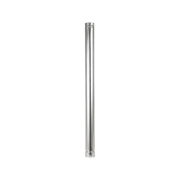 Selkirk 3 in. Dia. x 48 in. L Aluminum Round Gas Vent Pipe (Pack of 2)