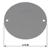 Sigma Electric Round Stamped Steel 4.13 in. H X 4.13 in. W Flat Box Cover