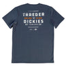 Dickies Traeger XL Short Sleeve Charcoal Gray Tee Shirt