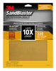 3M Sandblaster 11 in. L X 9 in. W 320 Grit Ceramic Sandpaper 4 pk