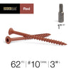 Deck Plus No. 10  x 3 in. L Star Flat Head Exterior Deck Screws 1 lb.