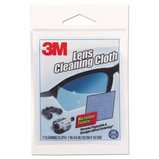 3M Lens Microfiber Cleaning Cloth 6 in. W x 7 in. L 1 pk (Pack of 20)