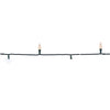 Celebrations Platinum LED C6 White 50 ct String Christmas Lights 25 ft.