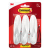 3M Command Medium Plastic Hook 3-1/8 in. L 6 pk (Pack of 2)