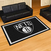 NBA - Brooklyn Nets 5ft. x 8 ft. Plush Area Rug