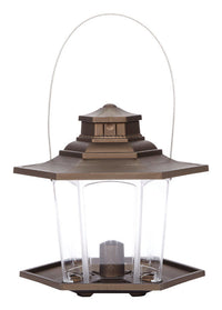 Stokes Select  Songbird  2.5  Plastic  Lantern  Bird Feeder  6 ports