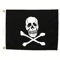 Seachoice Products Flag Jolly Roger-Skull and Crossbones Nylon