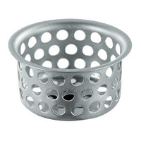 PlumbCraft 1-1/2 in. D Stainless Steel Strainer Basket Silver