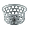 PlumbCraft 1-1/2 in. D Stainless Steel Strainer Basket Silver
