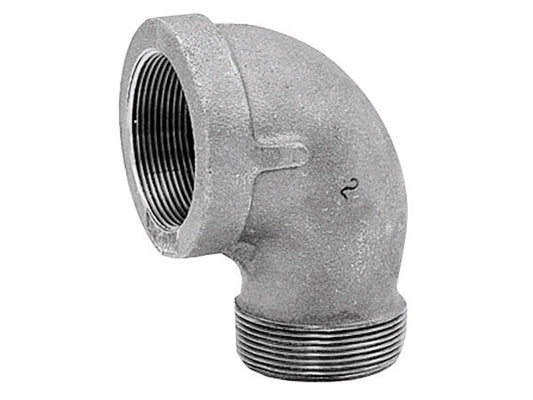 Anvil 1/4 in. FPT X 1/4 in. D MPT Galvanized Malleable Iron Street Elbow
