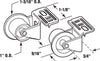 Prime-Line Steel Drawer Guide Roller Assembly 1 pk