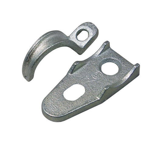 Sigma Engineered Solutions ProConnex 2 in. D Zinc-Plated Iron Clamp Back and Strap 1 pk
