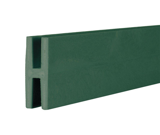 Deckorators 0.74 in. W X 8 ft. L Dark Green Plastic H-Channel (Pack of 12)