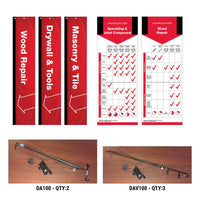 Standard Tools Sign Kit Wall Patch and Repair Sign Kit