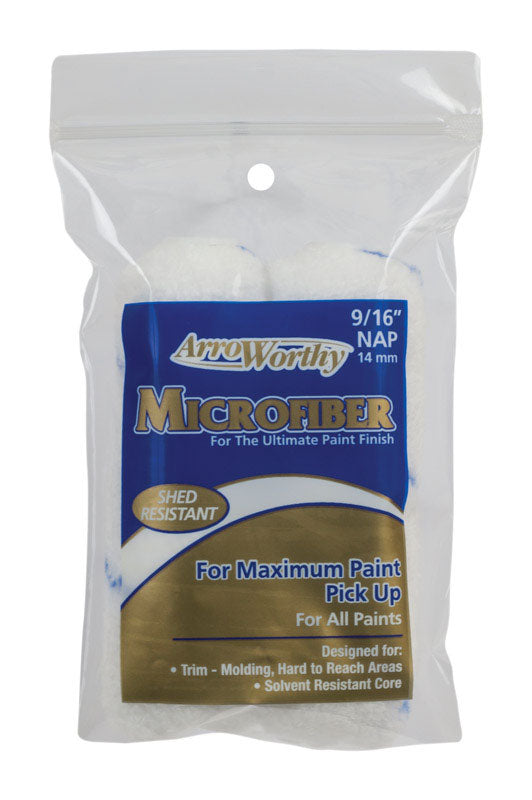 Arroworthy Microfiber 4 in. W X 9/16 in. S Paint Roller Cover (Pack of 12)