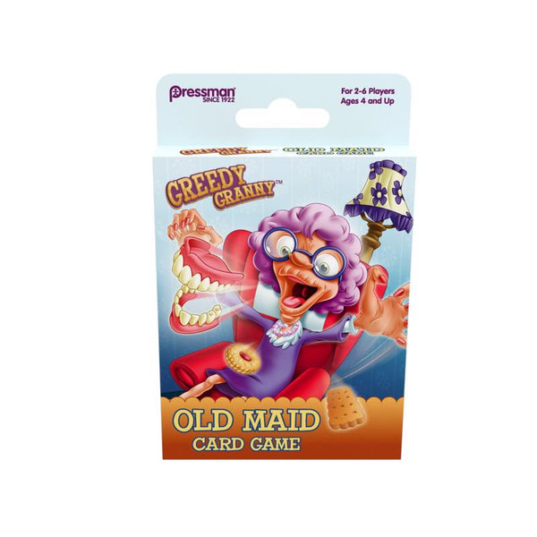 Pressman Greedy Granny Old Maid Card Game Multicolored (Pack of 12)