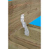 Simpson Strong-Tie ZMax 6 in. H X 1.69 in. W 18 Ga. Galvanized Steel Hurricane Tie