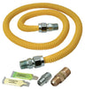 Eastman 1/2 in. FIP X 1/2 in. D MIP 48 in. Stainless Steel Installation Kit