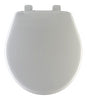 Mayfair by Bemis Caswell Slow Close Round White Plastic Toilet Seat - Deal of The Week