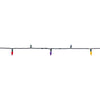 Celebrations Platinum LED C6 Multicolored 50 ct String Christmas Lights 25 ft.