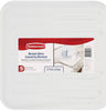 Rubbermaid 1.3 in. H x 15.3 in. W x 14.3 in. L Plastic Dish Drainer White (Pack of 6)
