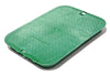 NDS 14.9 in. W X 2 in. H Rectangular Valve Box Cover Green