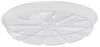 Bond CVS012 12" Clear Plastic Saucers (Pack of 25)