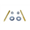 Plumb Pak Toilet Screw Set Brass Plated Steel