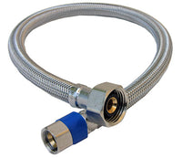 Lasco 3/8 in. Compression X 1/2 in. D FIP 16 in. Braided Stainless Steel Faucet Supply Line