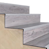 M-D 1.13 in. H x 36 in. L Prefinished Silver Aluminum Stair Edge (Pack of 6)