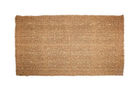 J & M Home Fashions 14 in. L X 24 in. W Beige Door Mat