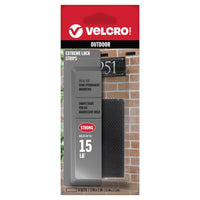 Velcro Brand Alfa-Lok Plastic Mounting Strips 3 in. L 4 pk