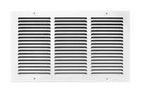 Tru Aire 10 in. H X 18 in. W 1-Way Powder Coat White Steel Return Air Grille - Deal of The Week