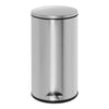 Honey-Can-Do 7.93 gal Silver Stainless Steel Step-On Trash Can
