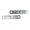 National Hardware 1-1/4 in. W X 6-1/4 in. L Zinc Plated Steel Strap Hinge 2 pk