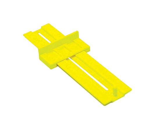 Hangman Yellow Plastic Adjustable 1 Pk Picture Wire Locator