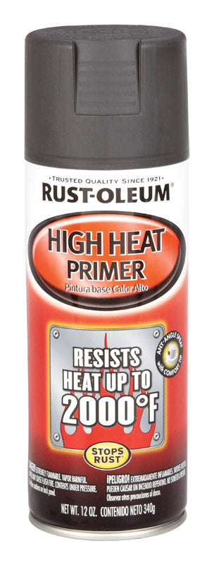 Rustoleum Automotive 249340 12 Oz Gray High Heat Primer Spray Paint (Pack of 6)