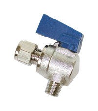Dial 1 in. H X 2-3/4 in. W Black Stainless Steel Ball Valve - Deal of The Week